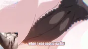 Big titted aunt gives blowjob to hentai virgin and he spits cum on her face!!