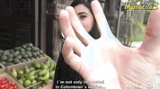 Carne Del Mercado - Anette Rios Busty Colombiana Latina Chica Rammed Hard In Her Tight Pussy