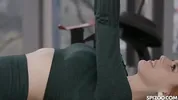 Redhead Charlie Red Gets Fucked By Her Gym Trainer's Cock