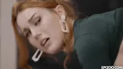 Redhead Charlie Red Gets Fucked By Her Gym Trainer's Cock