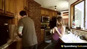SPANKBANG GOLD - Step Daughte Fucks StepDILF's Giant Cock Senseless