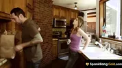 SPANKBANG GOLD - Step Daughte Fucks StepDILF's Giant Cock Senseless