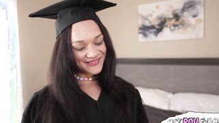 Girl next door gets grad gift from step-dad