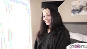 Girl next door gets grad gift from step-dad