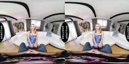UP CLOSE VR - You Creampie Sexy Busty Blonde Nicole Aria After She Savagely Rode Your Cock - POV