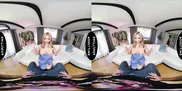 UP CLOSE VR - You Creampie Sexy Busty Blonde Nicole Aria After She Savagely Rode Your Cock - POV