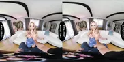 UP CLOSE VR - You Creampie Sexy Busty Blonde Nicole Aria After She Savagely Rode Your Cock - POV