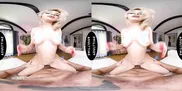 UP CLOSE VR - You Creampie Sexy Busty Blonde Nicole Aria After She Savagely Rode Your Cock - POV