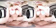 UP CLOSE VR - You Creampie Sexy Busty Blonde Nicole Aria After She Savagely Rode Your Cock - POV