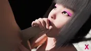 Nexus-3 Orbit Seduction — What will happen when his dick is in her ass and pussy?