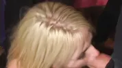 Missy Monroe has a gang bang with cum in her mouth