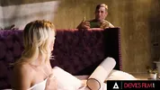 DEVILS FILM - Kenna James Invites Roommate To Join After Catching Him Fap-Spying Hard Fuck