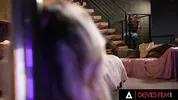 DEVILS FILM - Kenna James Invites Roommate To Join After Catching Him Fap-Spying Hard Fuck