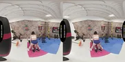 BRAZZERS VR - Watch Lulu Chu Fuck Her Client In The Gym Before She Returns To Suck Your Cock
