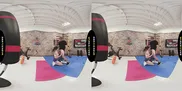 BRAZZERS VR - Watch Lulu Chu Fuck Her Client In The Gym Before She Returns To Suck Your Cock