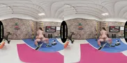 BRAZZERS VR - Watch Lulu Chu Fuck Her Client In The Gym Before She Returns To Suck Your Cock