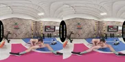 BRAZZERS VR - Watch Lulu Chu Fuck Her Client In The Gym Before She Returns To Suck Your Cock