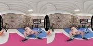 BRAZZERS VR - Watch Lulu Chu Fuck Her Client In The Gym Before She Returns To Suck Your Cock