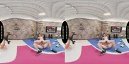 BRAZZERS VR - Watch Lulu Chu Fuck Her Client In The Gym Before She Returns To Suck Your Cock