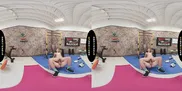 BRAZZERS VR - Watch Lulu Chu Fuck Her Client In The Gym Before She Returns To Suck Your Cock