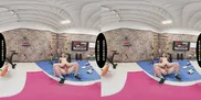 BRAZZERS VR - Watch Lulu Chu Fuck Her Client In The Gym Before She Returns To Suck Your Cock