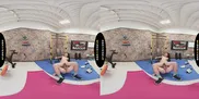 BRAZZERS VR - Watch Lulu Chu Fuck Her Client In The Gym Before She Returns To Suck Your Cock
