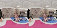 BRAZZERS VR - Watch Lulu Chu Fuck Her Client In The Gym Before She Returns To Suck Your Cock