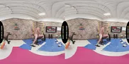 BRAZZERS VR - Watch Lulu Chu Fuck Her Client In The Gym Before She Returns To Suck Your Cock