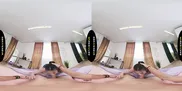 BRAZZERS VR - Watch Lulu Chu Fuck Her Client In The Gym Before She Returns To Suck Your Cock