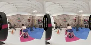 BRAZZERS VR - Watch Lulu Chu Fuck Her Client In The Gym Before She Returns To Suck Your Cock