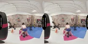 BRAZZERS VR - Watch Lulu Chu Fuck Her Client In The Gym Before She Returns To Suck Your Cock