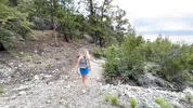Cumming All Over Cute Hikers Face - Facial Cumshot - AlexAndAva - 4K