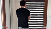 Blonde Slutty Wife Seduces Shy Antenna Guy and Gets Fucked Hard