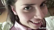 Cool sex fun with an inexperienced young, skinny hottie who doesn't want to swallow yet this time