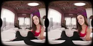 VR Bangers Beautiful Skinny Babe Vanna Bardot Makes a Wish Come True Wearing Sexy Lingerie VR Porn