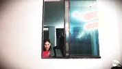 Husband gives his busty Latina a pool and she cheats on him by sucking the instructor's cock