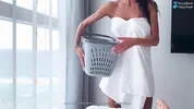 Stepmom Catches Stepson Jerking Off with Her Panties and Gets Fucked - BabyBeer