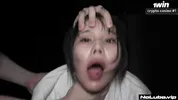 HER FIRST GANGBANG - 3 Guys Taking Turns On Japanese Slut