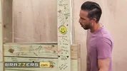 BRAZZERS - Tiamaria & Lucy Lotus Turn Axe Throwing Into A Wild Dildo Date Night With A Hot Threesome