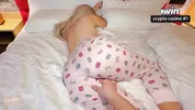 Young blonde amateur has passionate morning sex upon waking