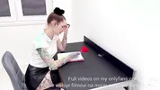 He fucked his teacher and made her lick his cum from the desk