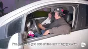 A lost innocent girl is rescued by old Uber driver and he cums in her mouth / ALIX VLOGS - DR POV