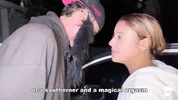 A lost innocent girl is rescued by old Uber driver and he cums in her mouth / ALIX VLOGS - DR POV