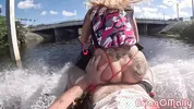 Wild Fucking on Jet-Ski with Stephanie Love and Brian O'Mally