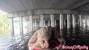 Wild Fucking on Jet-Ski with Stephanie Love and Brian O'Mally