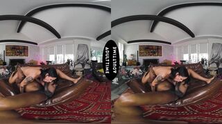 UP CLOSE VR - You Watch Your Hot Wife Nina White Fuck Her Stallion Personal Trainer - CUCKOLD POV