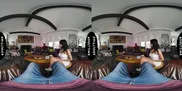 UP CLOSE VR - You Watch Your Hot Wife Nina White Fuck Her Stallion Personal Trainer - CUCKOLD POV