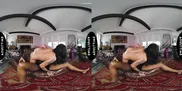 UP CLOSE VR - You Watch Your Hot Wife Nina White Fuck Her Stallion Personal Trainer - CUCKOLD POV