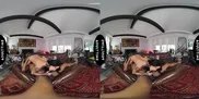 UP CLOSE VR - You Watch Your Hot Wife Nina White Fuck Her Stallion Personal Trainer - CUCKOLD POV