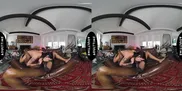 UP CLOSE VR - You Watch Your Hot Wife Nina White Fuck Her Stallion Personal Trainer - CUCKOLD POV